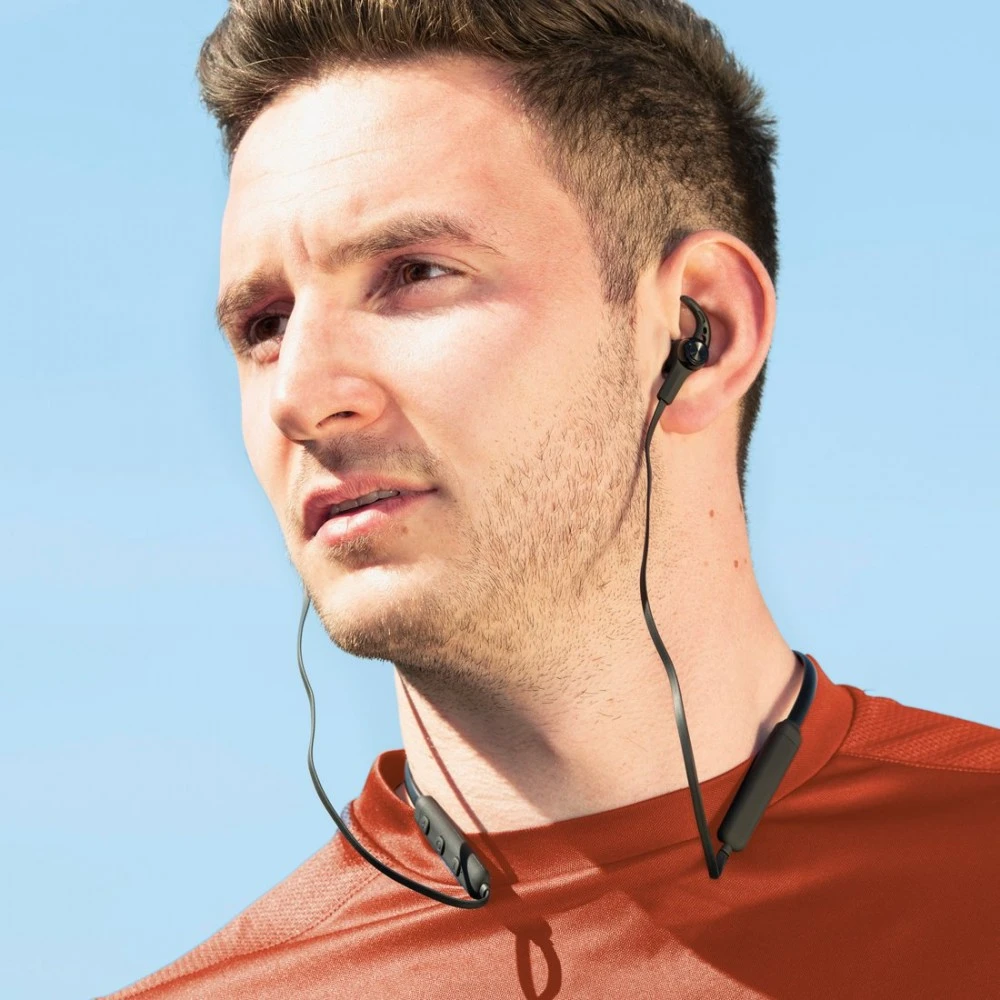 Hama Ausinės į ausis įkišamos “FREEDOM NECK III“ su mikrofonu NEW Juoda