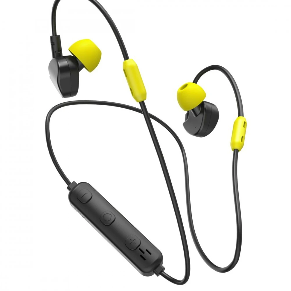 Hama Ausinės į ausis įkišamos “FREEDOM ATHLETICS II“ su mikrofonu NEW Juoda