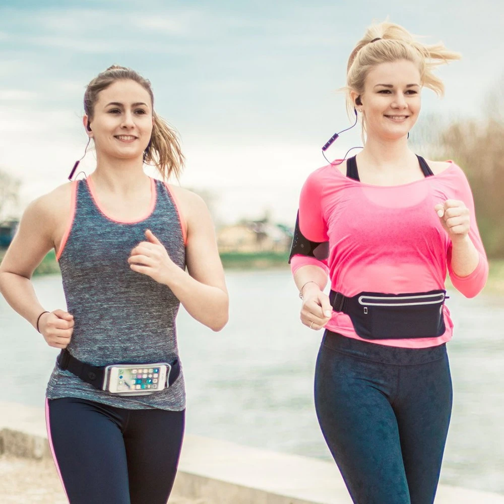 Hama Ausinės į ausis įkišamos “FREEDOM ATHLETICS“ su mikrofonu, Juoda, ZAMIENNIK DO 177094
