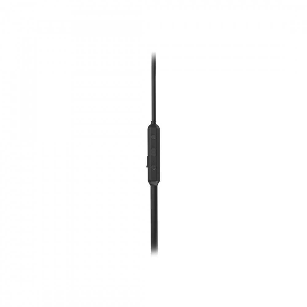 Hama Ausinės į ausis įkišamos "FREEDOM NECK II" su mikrofonu, Juoda