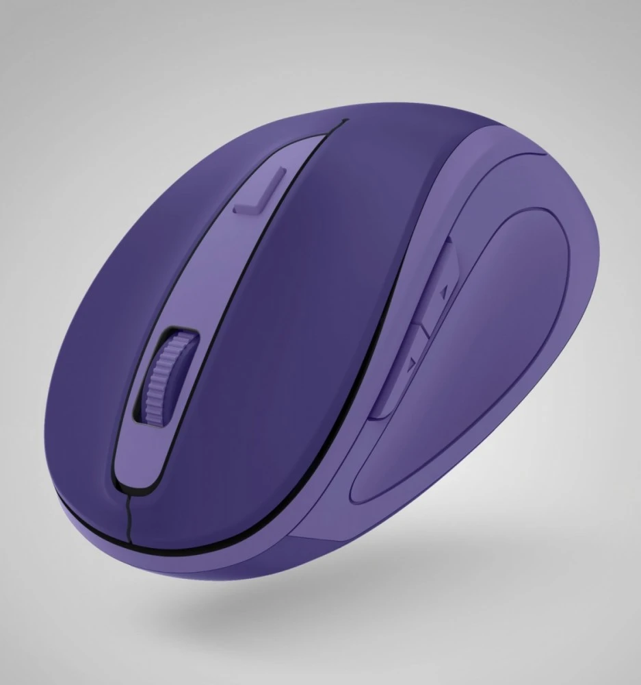 Pelė Myszka Hama WM-400 belaidė violetinė