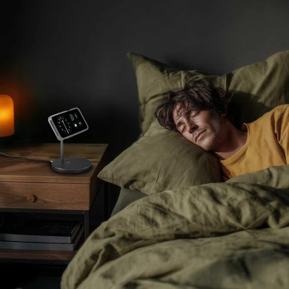 Hama kroviklis indukcinė Qi2 Fast Charge 15W, juoda