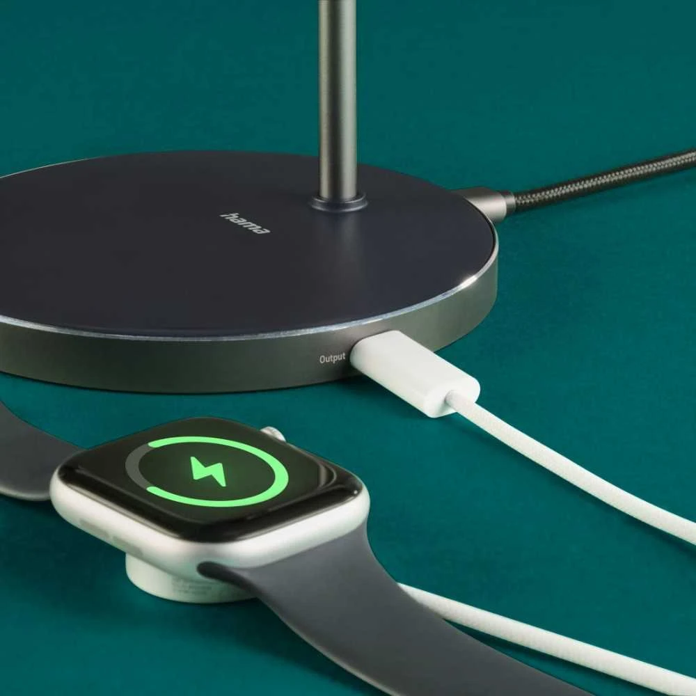 Hama kroviklis indukcinė Qi2 Fast Charge 15W, juoda