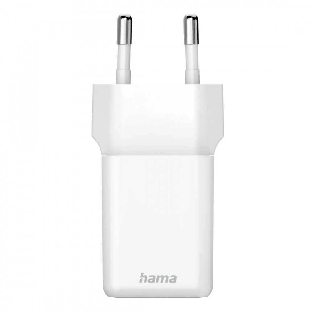Hama supermini 45W GaN PD/QC 1x USB-C balta