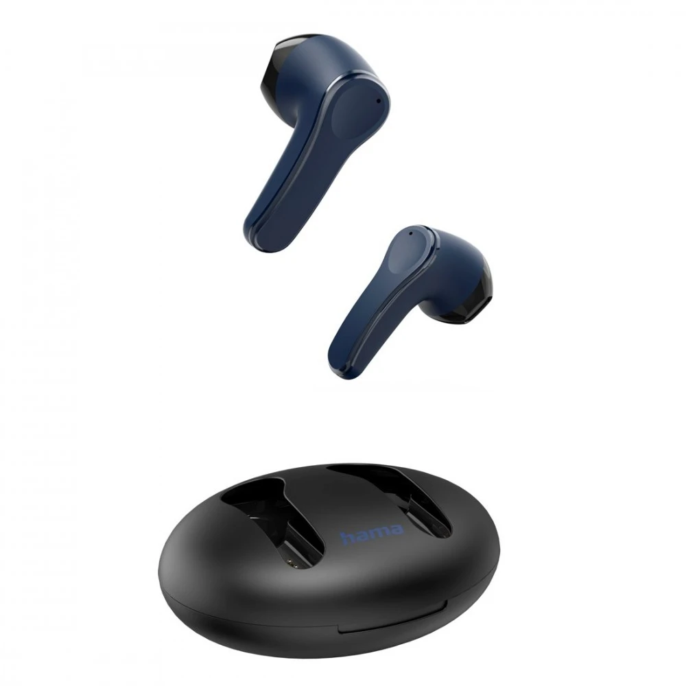 Hama Ausinės į ausis įkišamos TRUE WIRELESS “SPIRIT UNCHAINED“ ENC NIEBIESKIE