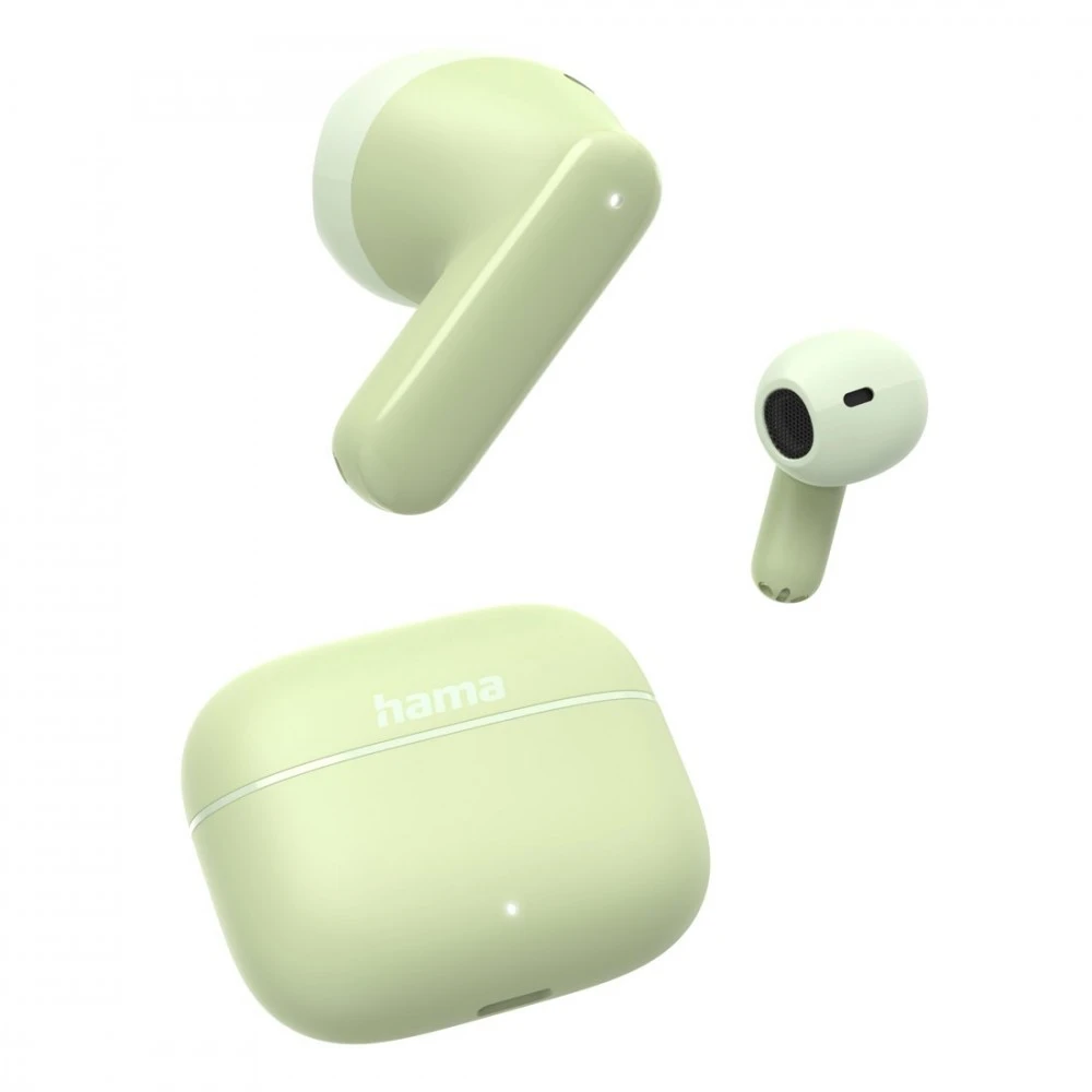 Ausinės Hama True Belaidės Freedom Light II žalia