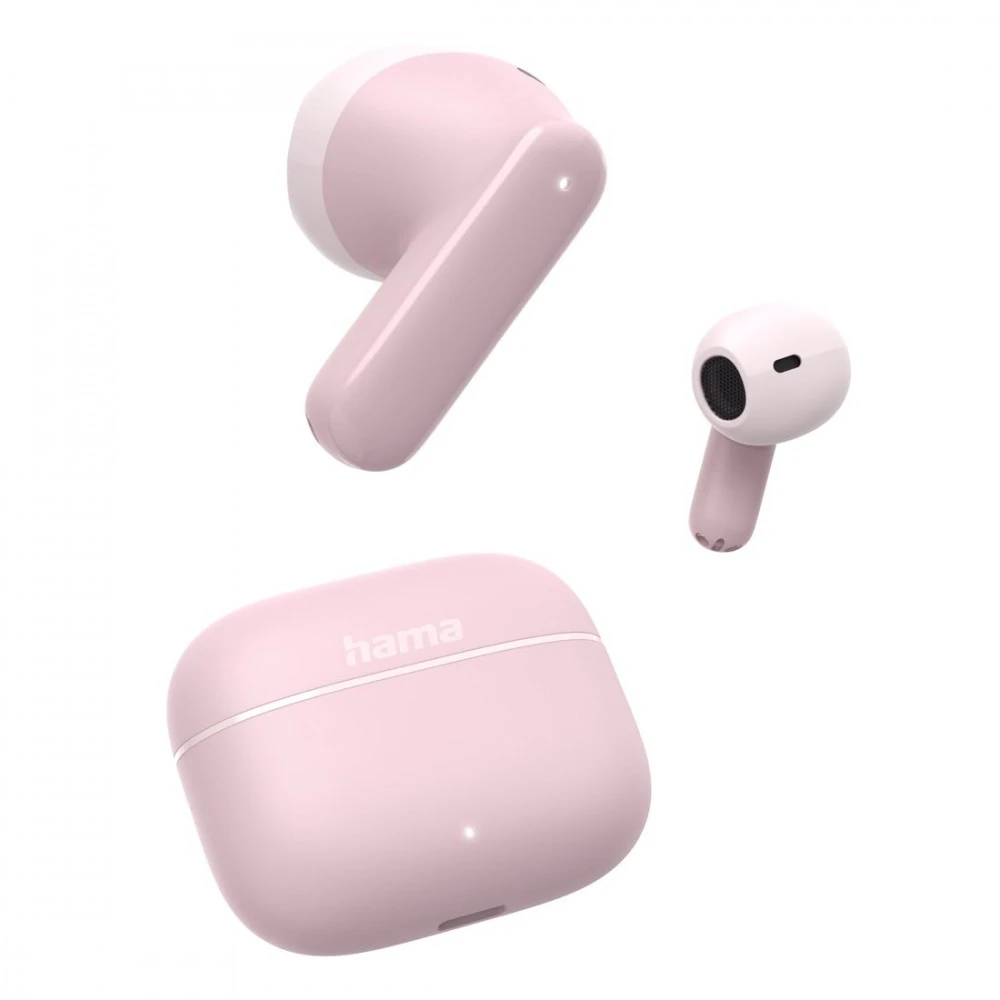 Ausinės Hama True Belaidės Freedom Light II rožinė