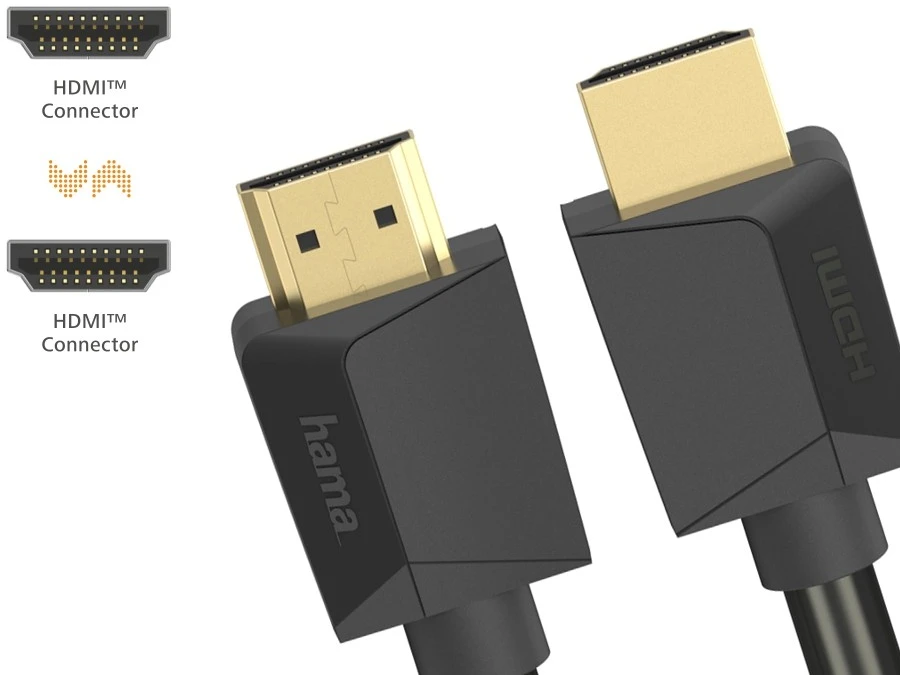 Hama HDMI 2.1 8K 2m, itin didelė sparta
