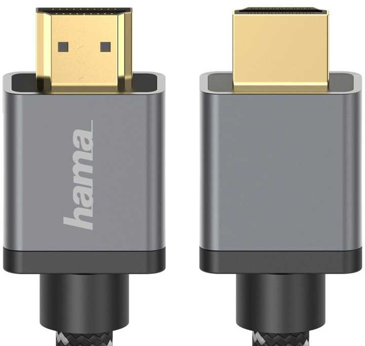 Hama HDMI 2.1 8K 3m, Premium, itin didelės spartos