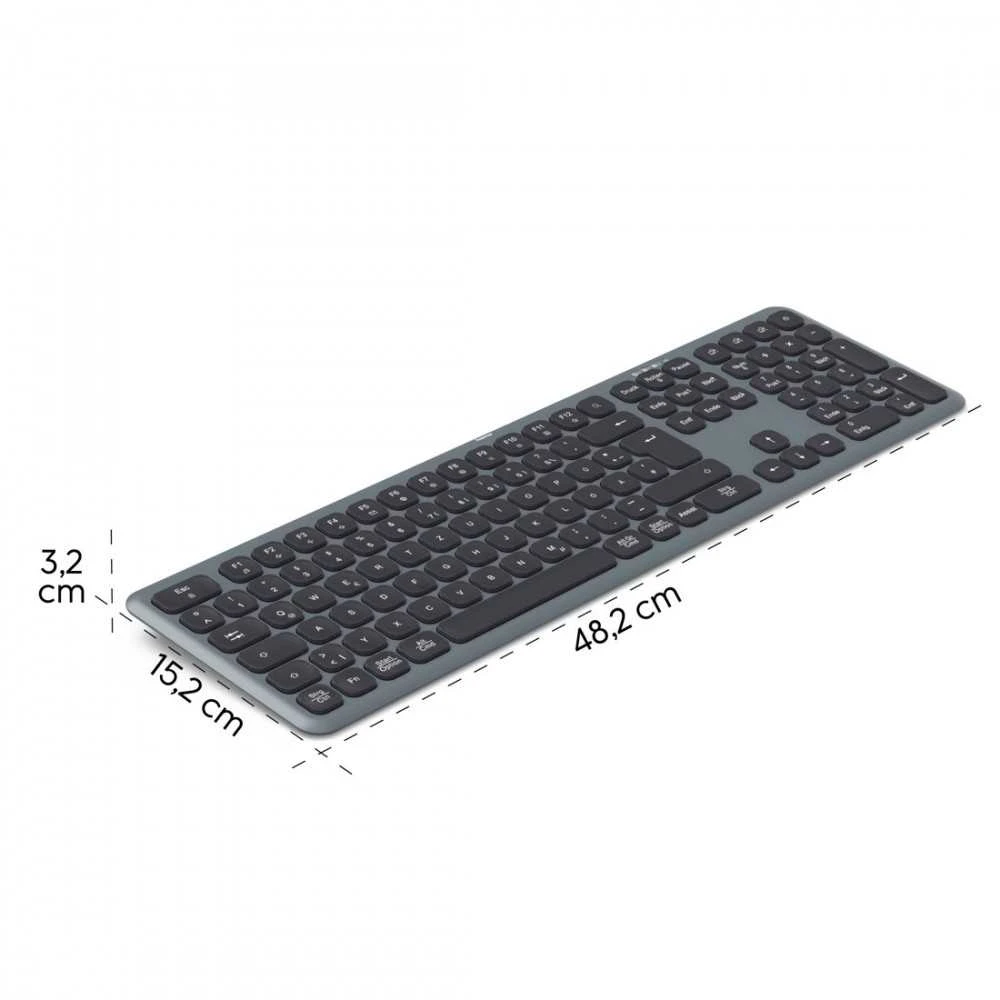Klaviatūra Hama WK-550 belaidė 100% (full-size) juoda