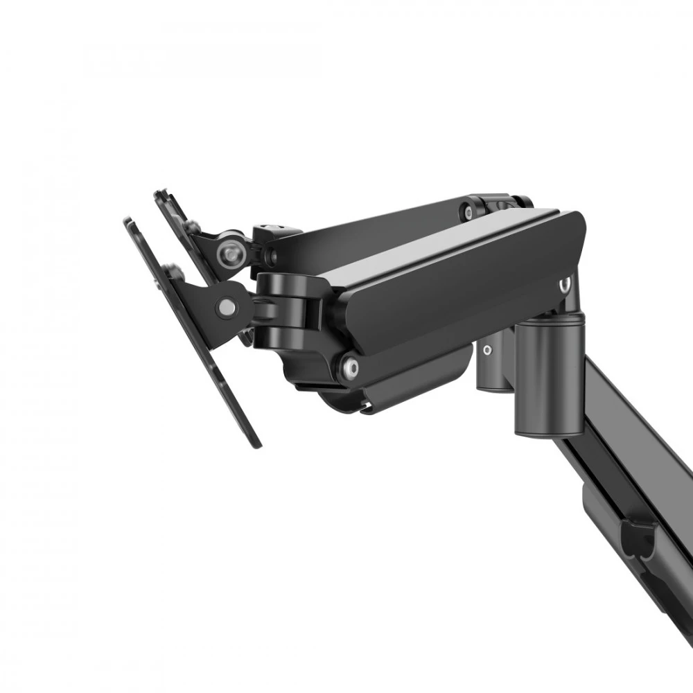 Hama 220907 monitoriaus laikiklis su dujine spyruokle, 2 rankenos, 13" - 35", juoda