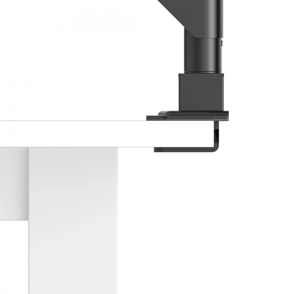 Hama 220907 monitoriaus laikiklis su dujine spyruokle, 2 rankenos, 13" - 35", juoda