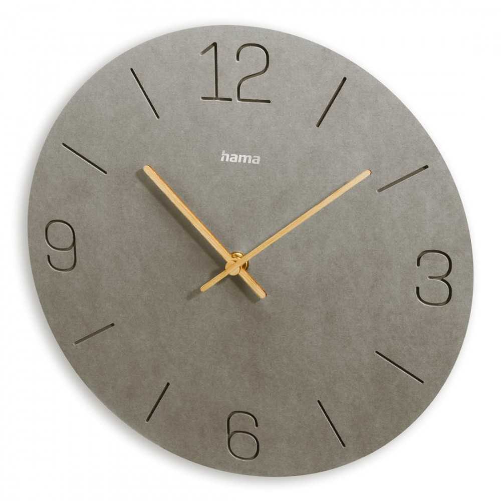 Hama Sieninis laikrodis, 30 cm, kreta, MDF