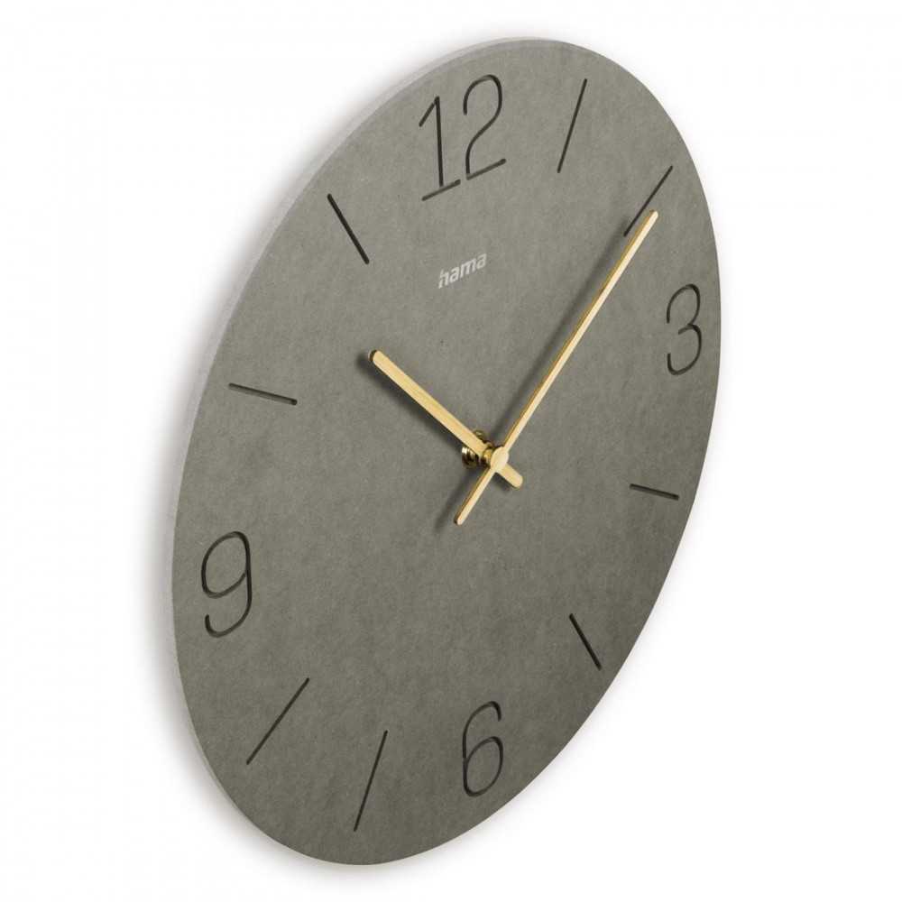Hama Sieninis laikrodis, 30 cm, kreta, MDF