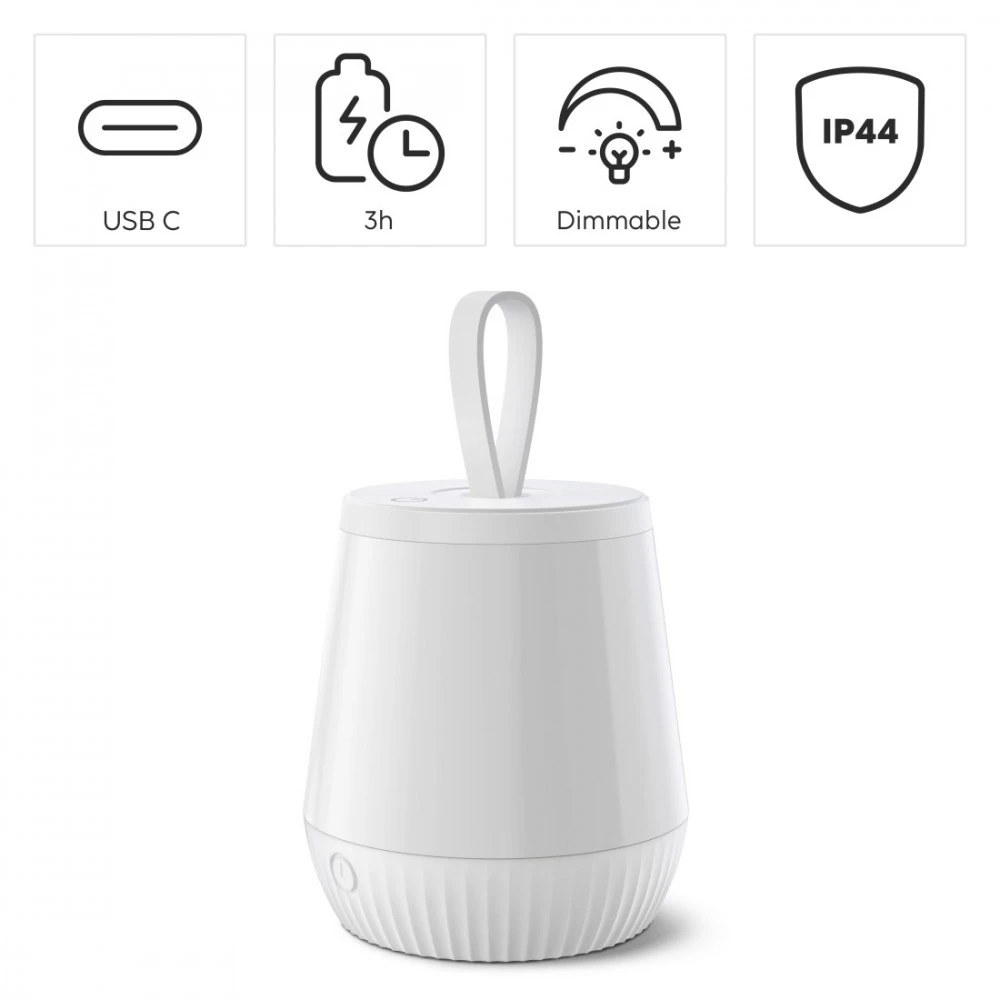 Hama LED naktinė lemputė mobile IP44 įkraunama