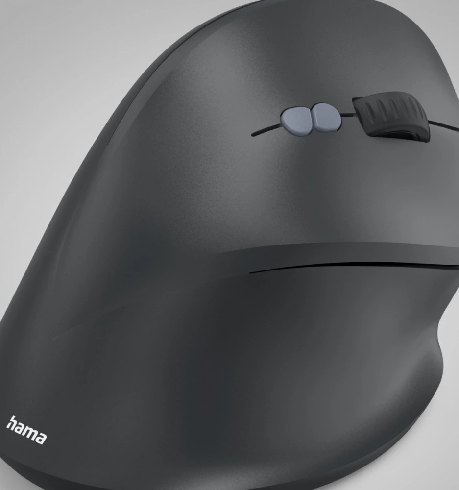 Vertikali pelė Hama EWM-600 belaidė juoda