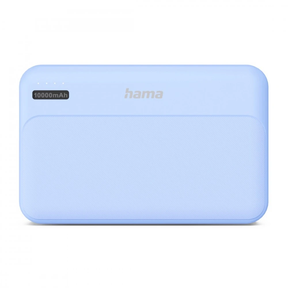 Hama Power Pack Pocket 10 10000 mAh 2x USB-A mėlyna