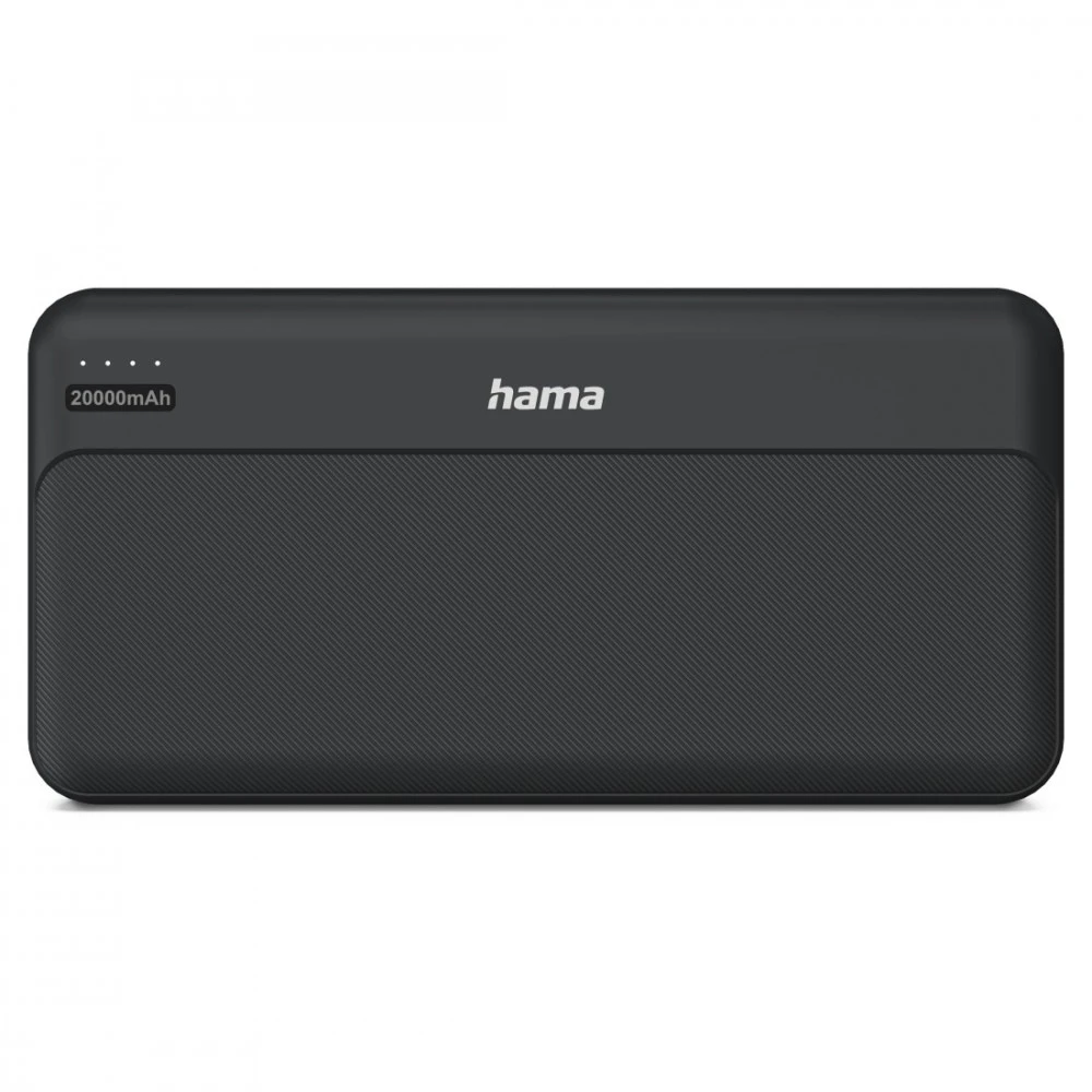 Hama Power Pack Pocket 20 20000 mAh 2X USB-A antracito