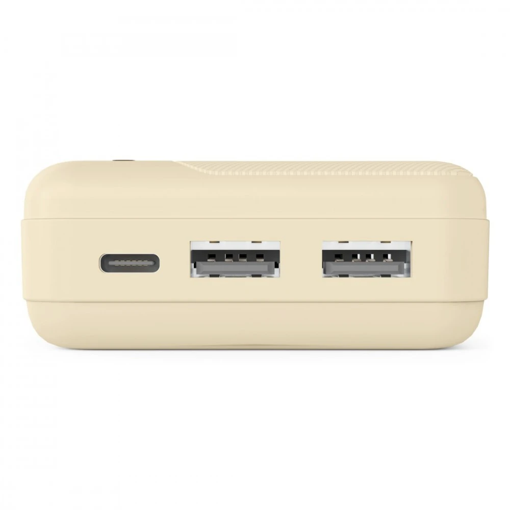 Hama Power Pack Pocket 20 20000 mAh 2X USB-A smėlio