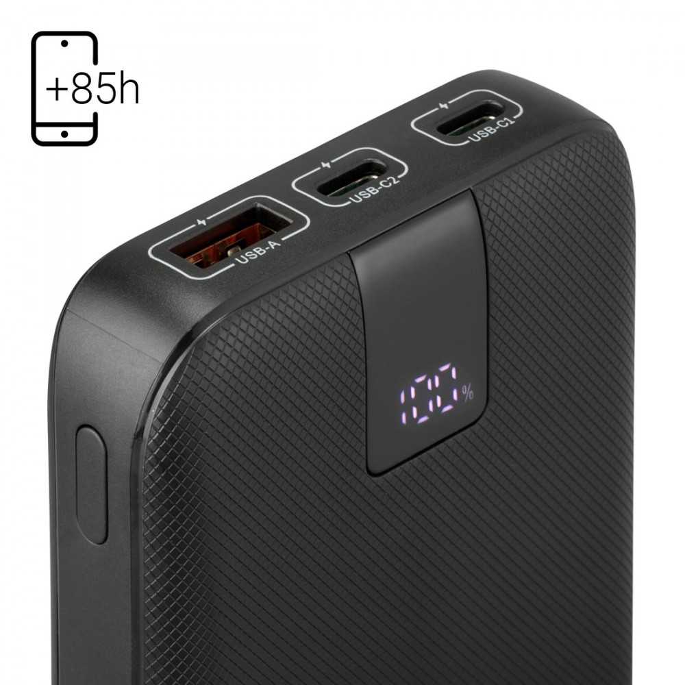 Carruzzo Hama Power Pack PD 10 10000 mAh antracitas