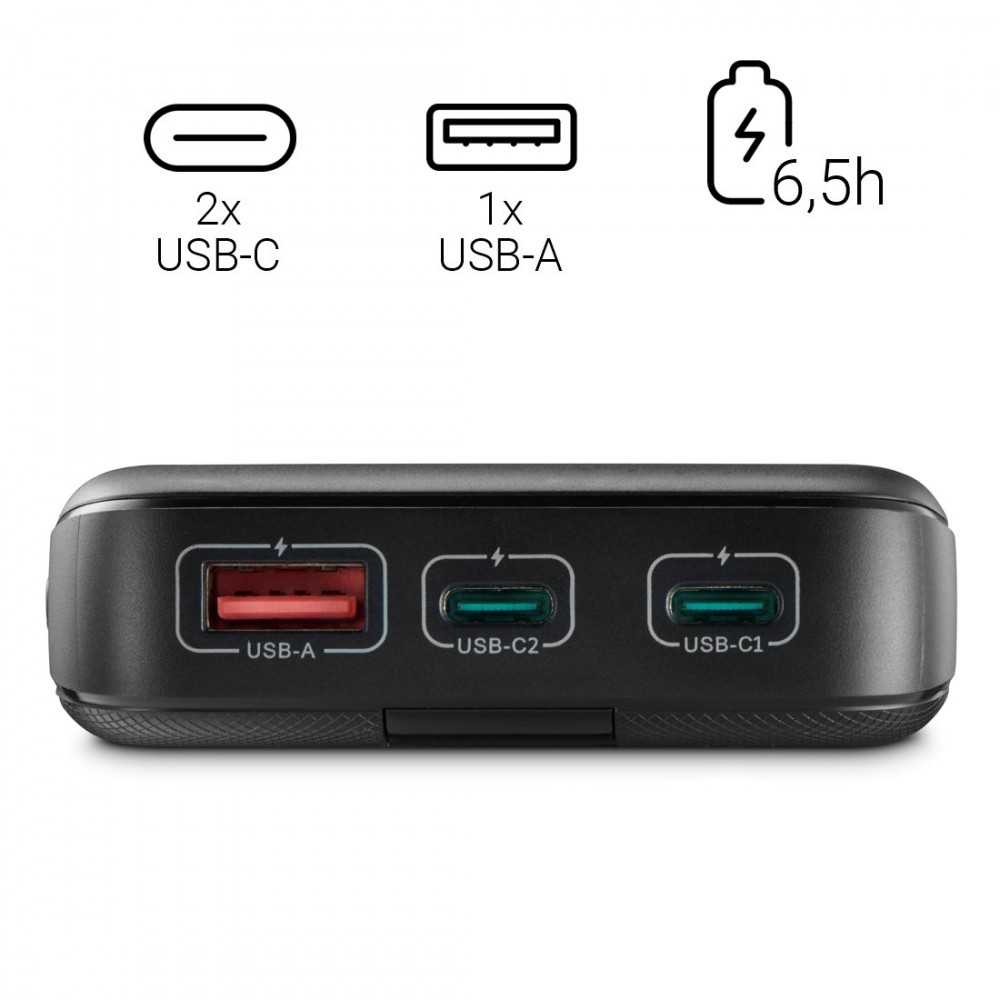 Carruzzo Hama Power Pack PD 10 10000 mAh antracitas