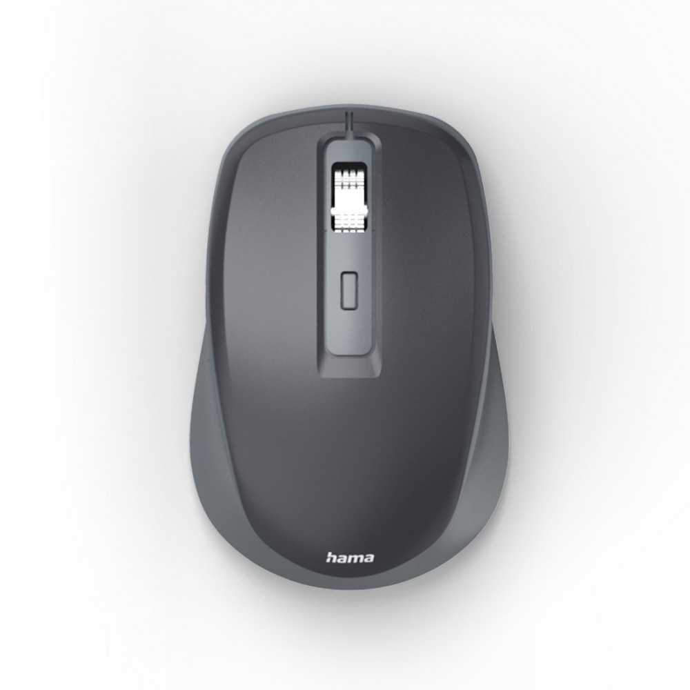 Rinkinys Klaviatūra su pele Hama WK-550/WKM-550 belaidė juoda