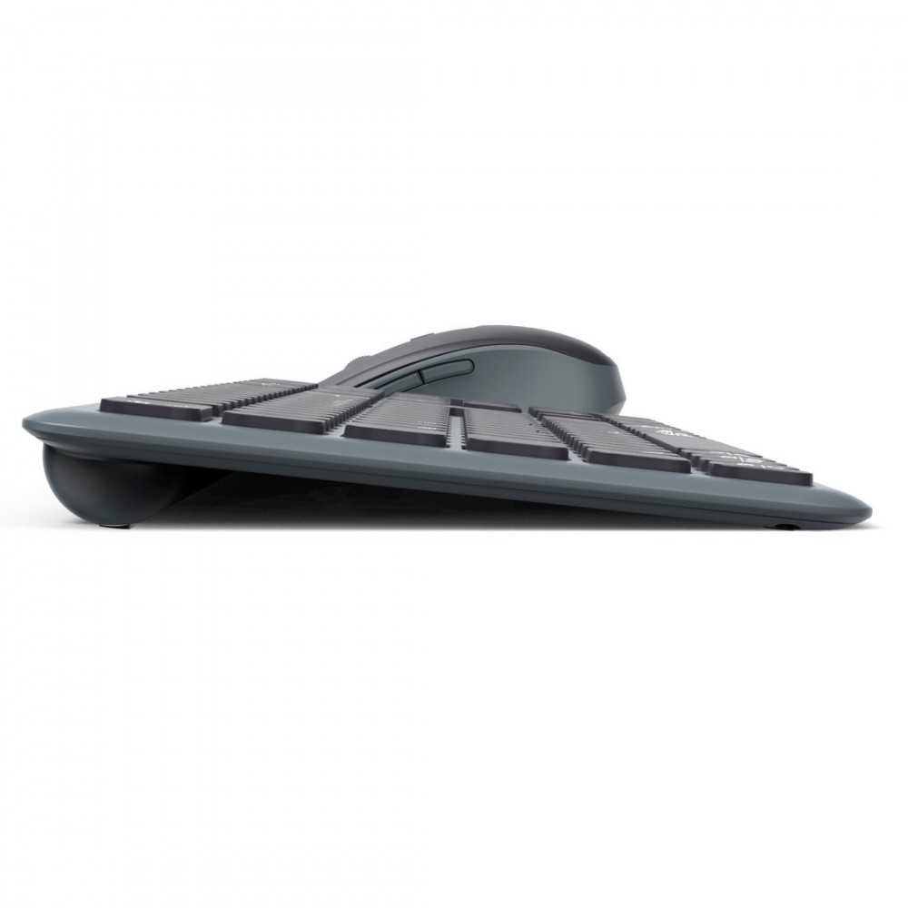 Rinkinys Klaviatūra su pele Hama WK-550/WKM-550 belaidė juoda