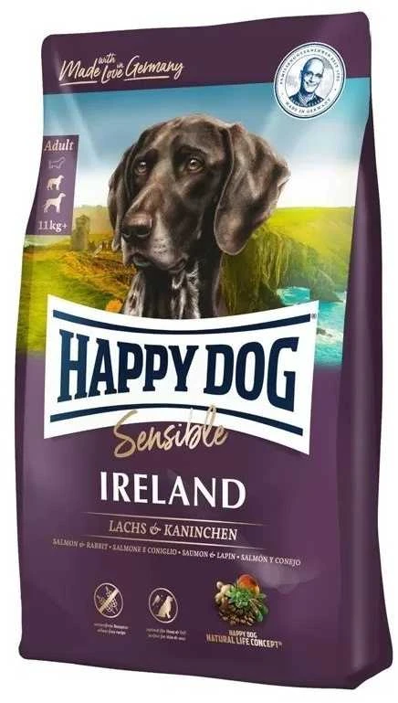 Happy Dog Sensible Ireland 12,5kg sausas maistas gurmanams ir jautriems šunims