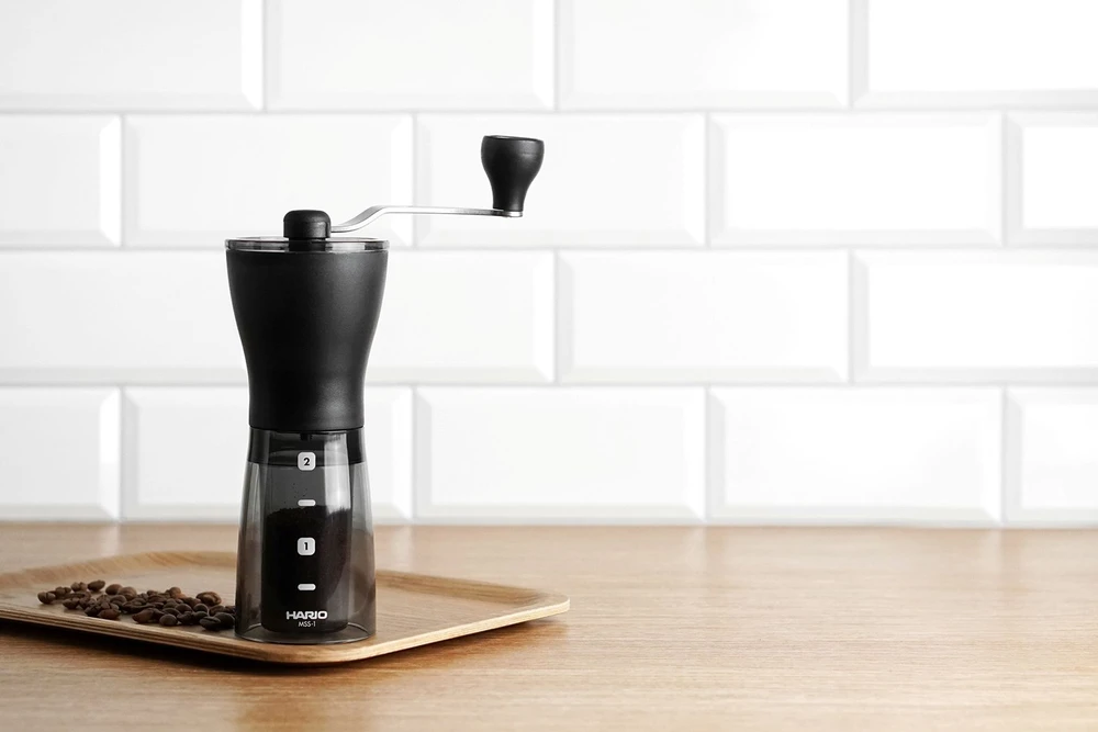 Kavamalė Grinder Hand for coffee HARIO MSS-1DTB (grinding, juodos spalvos)