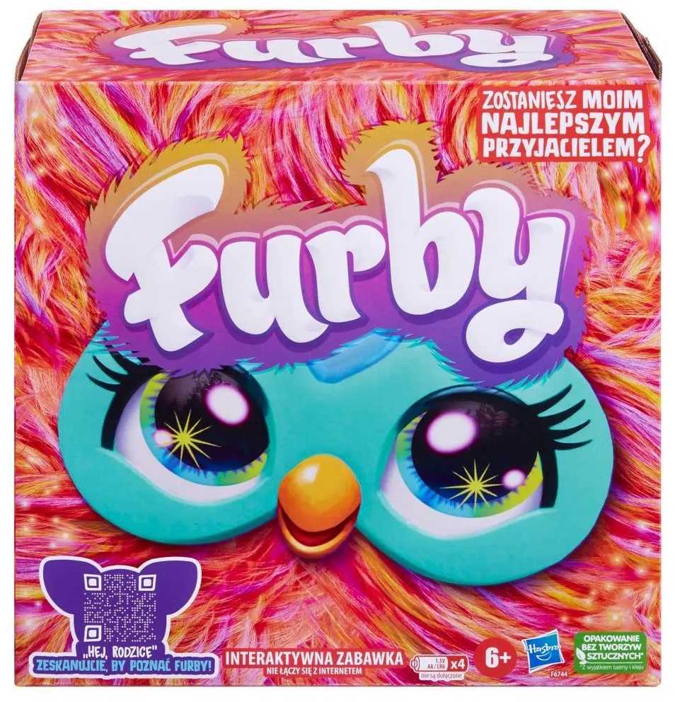 Hasbro Furby 2.0 interaktyvus koralų talismanas, Lenkų kalba