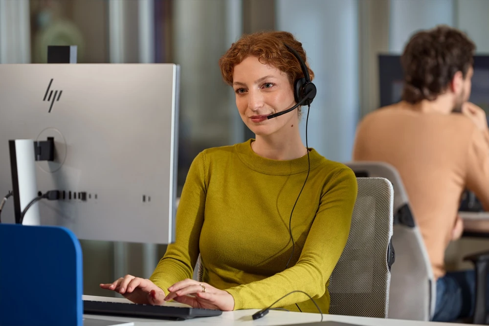 HP POLY MISSION 415 MONAURAL - USB WIRED Ausinės CLASSIC