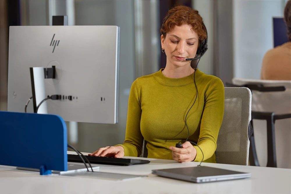 HP POLY MISSION 415 MONAURAL - USB WIRED Ausinės