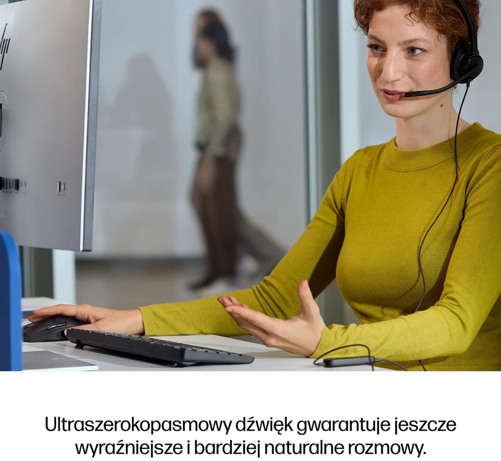 HP POLY MISSION 415 MONAURAL - USB WIRED Ausinės CLASSIC