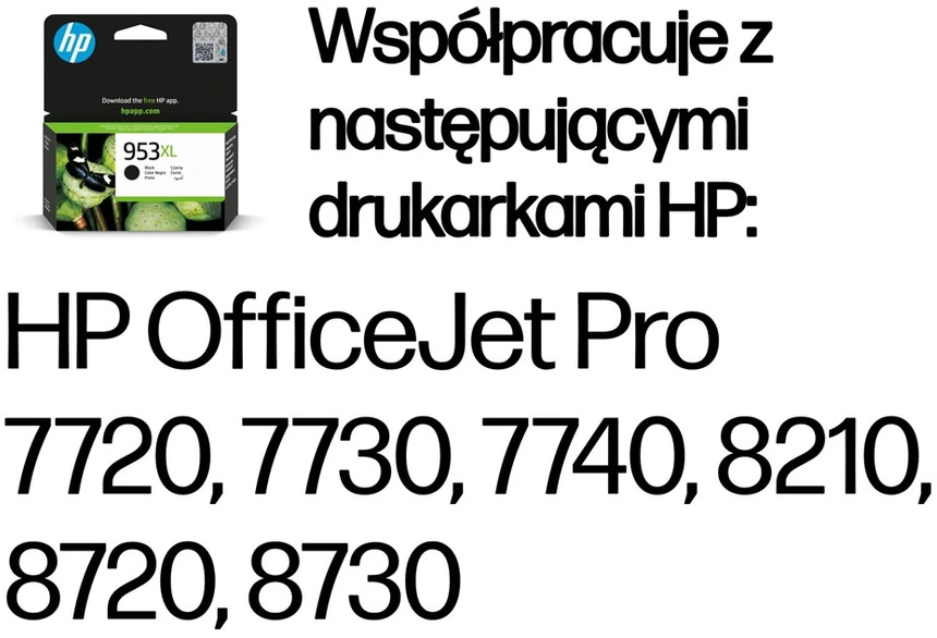 Hewlett Packard (HP) HP 953XL rašalo kasetė, juoda