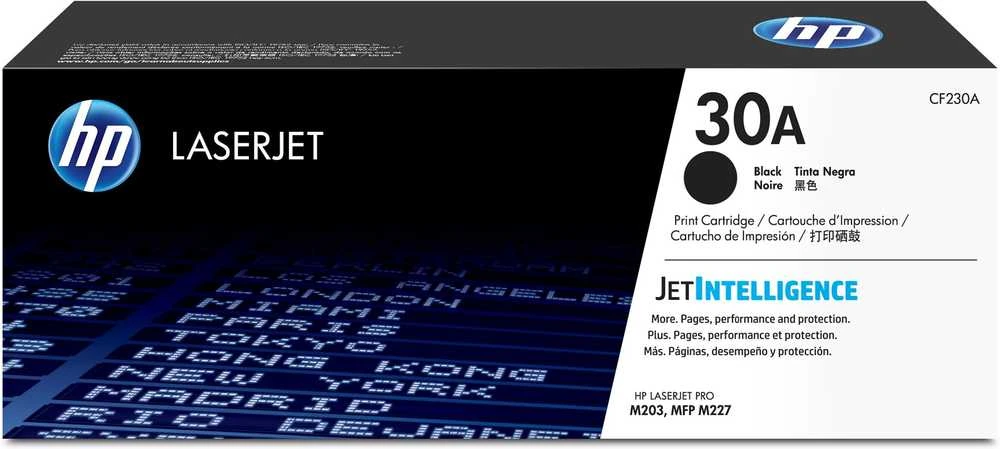 Hewlett Packard (HP) HP 30A Original LaserJet Toneris Cartridge Juodas