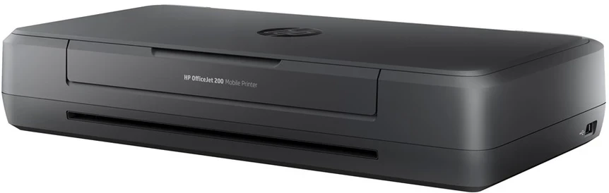 Hewlett Packard (HP) HP Officejet 200 Mobile Spausdintuvas spalvotas rašalinis A4 1200x1200 dpi 20 psl./min. nespalvotas 19 psl./min. spalvotas 50 lapų USB Wi-Fi