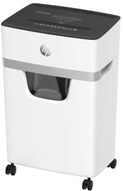 Hewlett Packard (HP) Hp shredder oneshred 10mc, mikro smulkintuvai, p-5, 10 kortelių, 20l, šviesiai pilka