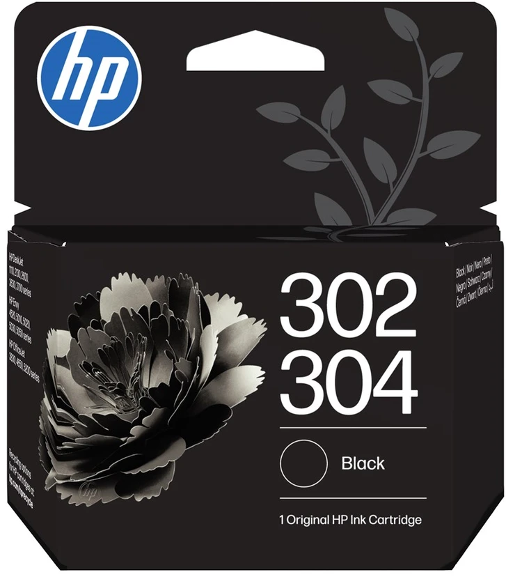 Hewlett Packard (HP) HP 302/304 Juodas originalus rašalo kasetė