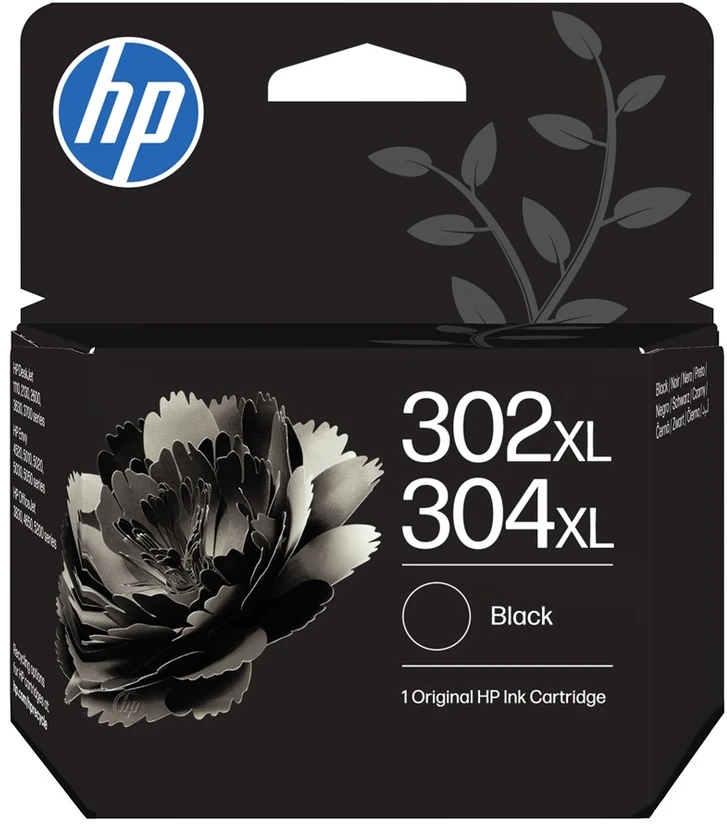 Hewlett Packard (HP) HP 302XL/304XL juoda originali rašalo kasetė