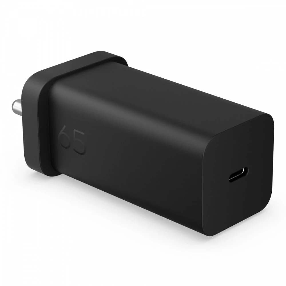 HP 65 W USB-C nešiojamojo kompiuterio GaN kintamosios srovės sieninis maitinimo adapteris ir nešiojamojo kompiuterio įkroviklis