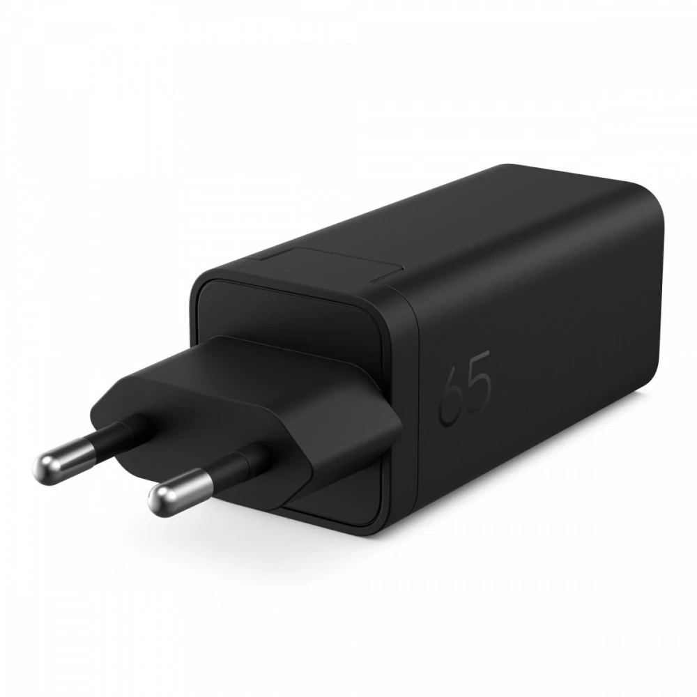 HP 65 W USB-C nešiojamojo kompiuterio GaN kintamosios srovės sieninis maitinimo adapteris ir nešiojamojo kompiuterio įkroviklis
