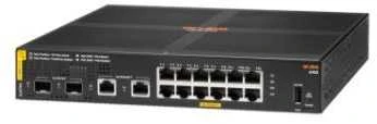 Maršrutizatorius High Peak Aruba 6100 12g class4 poe 2g/2sfp+ 139w zarządzany l3 gigabit ethernet (10/100/1000) obsługa poe 1u juoda