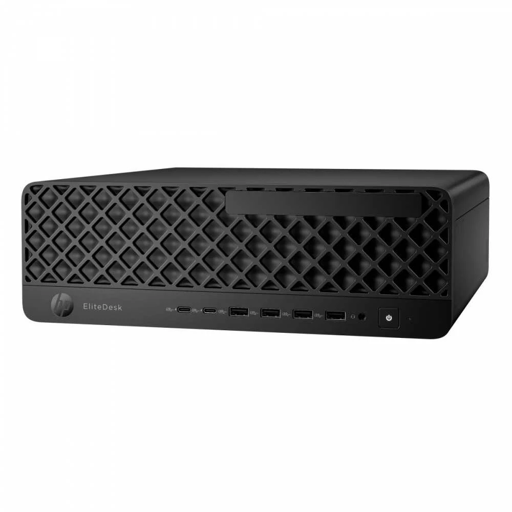 Stacionarus kompiuteris HP EliteDesk 8 SFF G1i AI, Intel Core Ultra 5 235, 16 GB DDR5-SDRAM, 512 GB SSD, Windows 11 Pro, AI PC, juodos spalvos