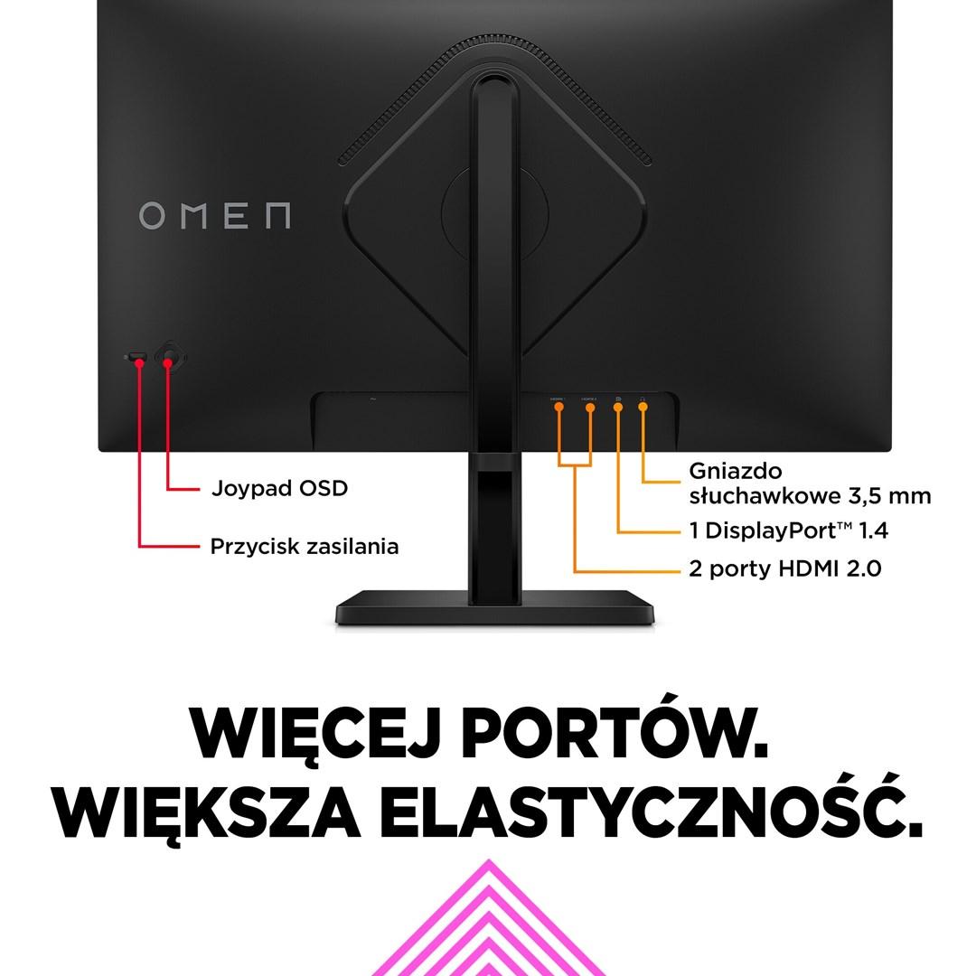 Monitorius HP OMEN 27q - 27'' | IPS | QHD | 1ms | 165Hz | HDR
