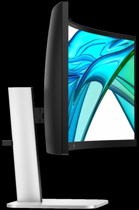Monitorius Hewlett Packard (HP) HP LCD 549pm Conferencing 49",5120x1440,VA,400nit,4000:1,5ms,DP1.4,HDMI 2.0,4xUSB,2xUSB-C140W,cam,repro, RJ45