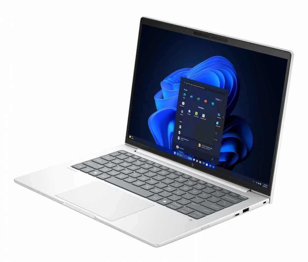 Nešiojamas kompiuteris Hewlett Packard (HP) HP EliteBook 8 G1a Next Gen AI PC Copilot+ PC 14", AMD Ryzen AI 7 PRO 350, WUXGA, 32 GB DDR5-SDRAM, 1 TB SSD, Wi-Fi 6E (802.11ax), Windows 11 Pro, sidabrinis