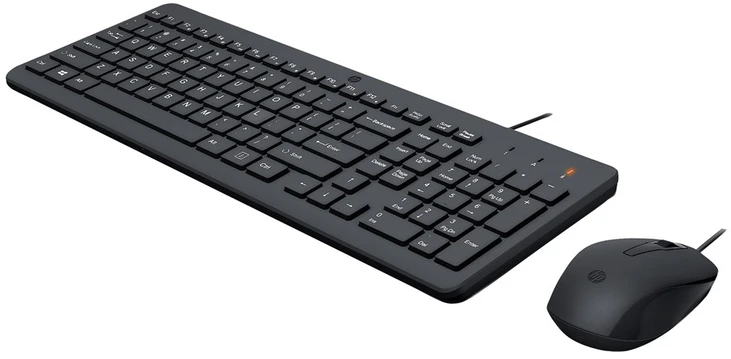 Hewlett Packard (HP) HP 150 laidinė pelė ir klaviatūra