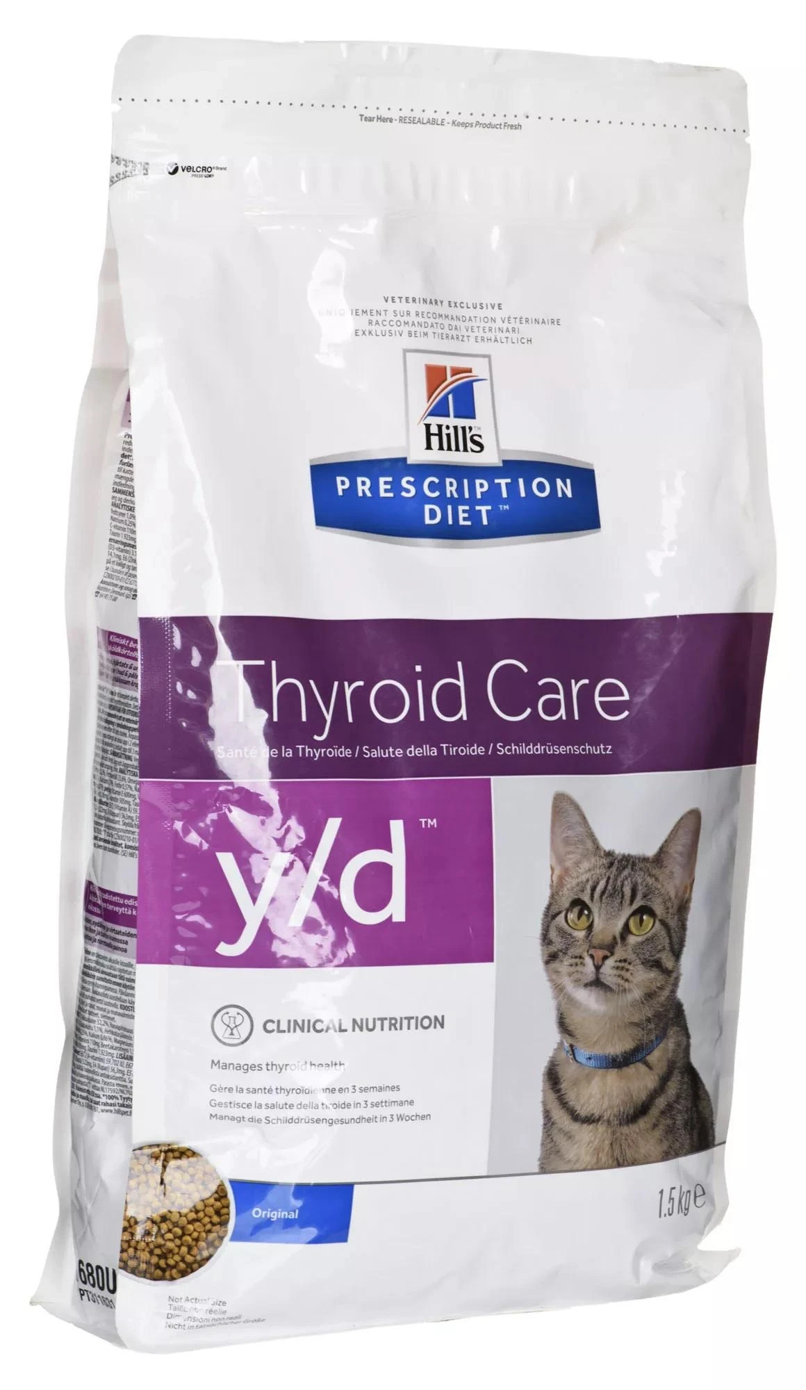 Sausas Kačių Maistas - Hill's Prescription Diet Feline Y/d 1,5 Kg