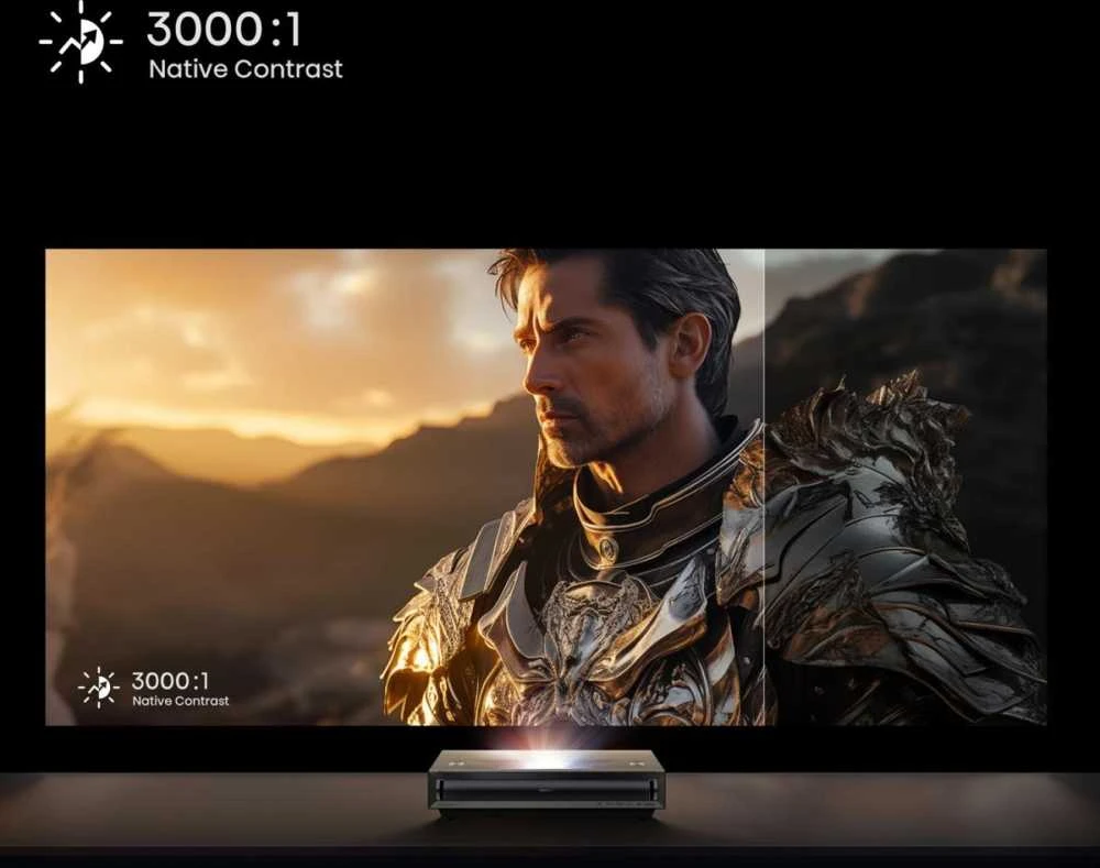 Projektorius lazerinis tv hisense px3 80-150" 4k