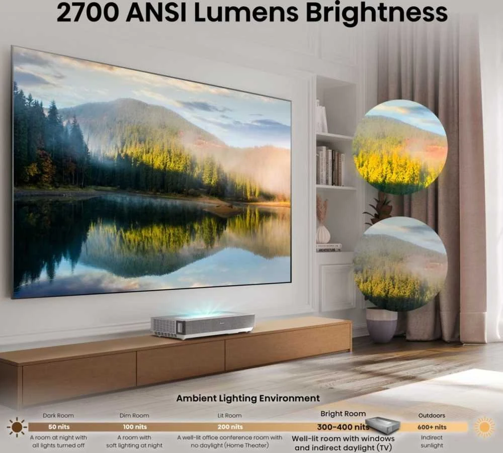 Televizorius 3T6M Hisense 120L5N 120" 4K Dolby Atmos Vision